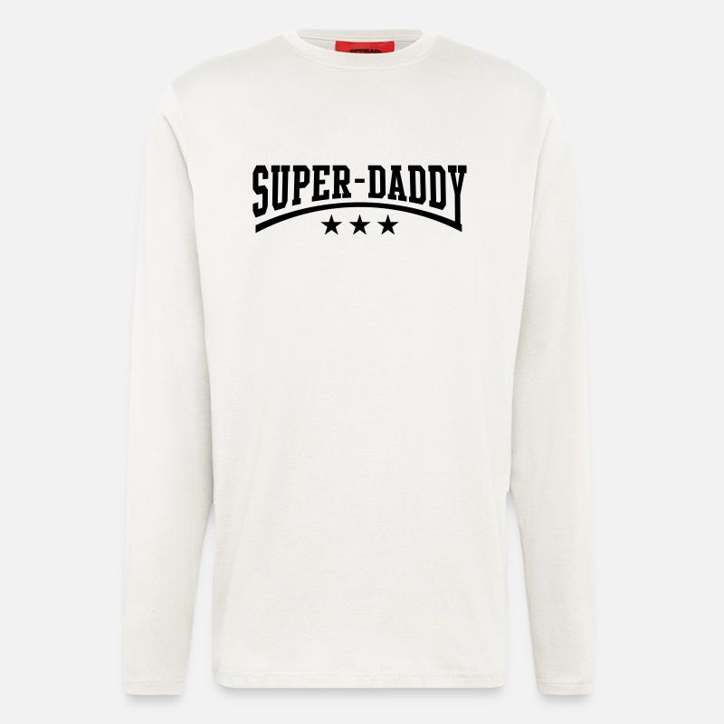 Super-Daddy - Langarmshirt - made by SPREAD  - OFF WHITE