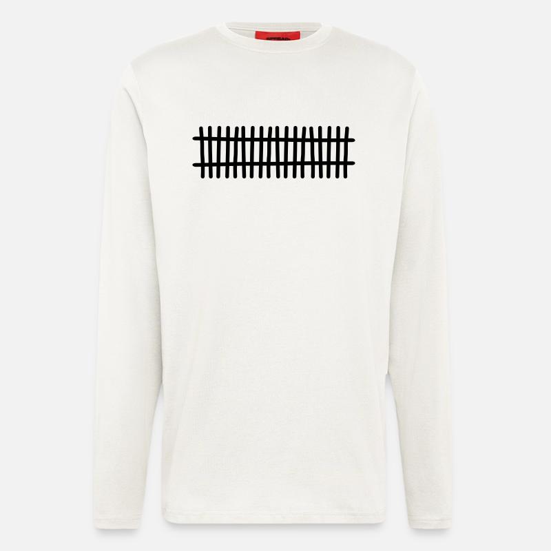 Zaun - Langarmshirt - made by SPREAD  - OFF WHITE
