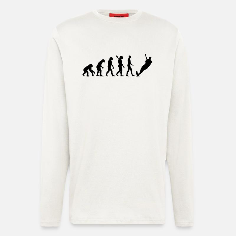 Evolution Water ski - Longsleeve - made by SPREAD  - OFF WHITE