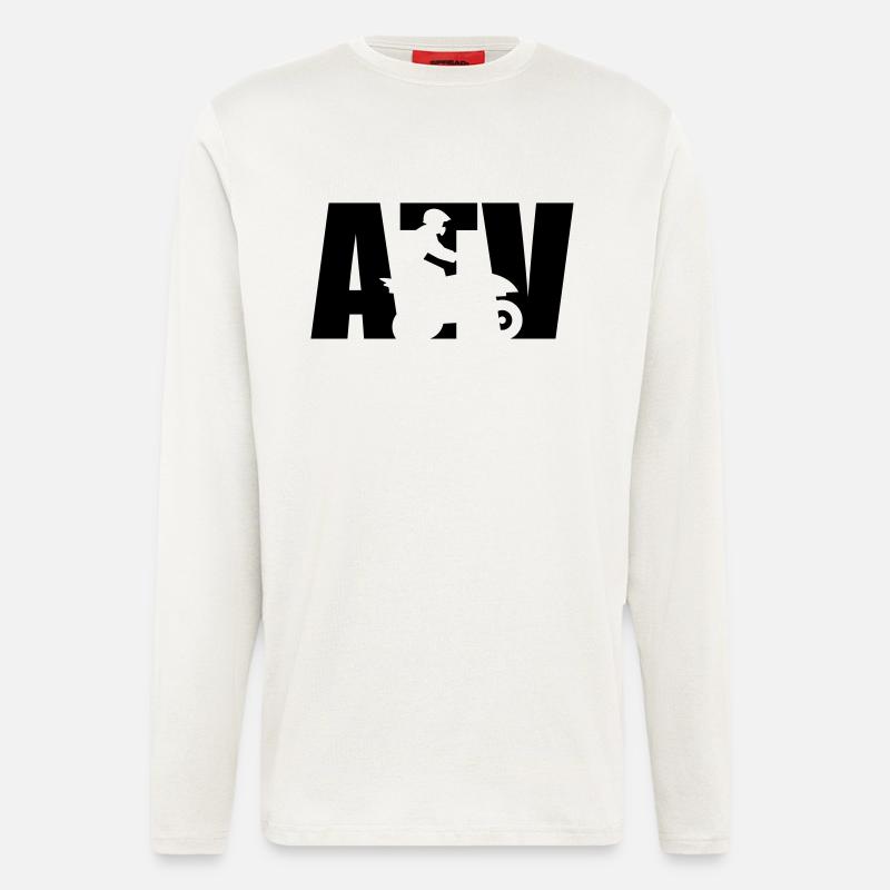 ATV - Langarmshirt - made by SPREAD - OFF WHITE