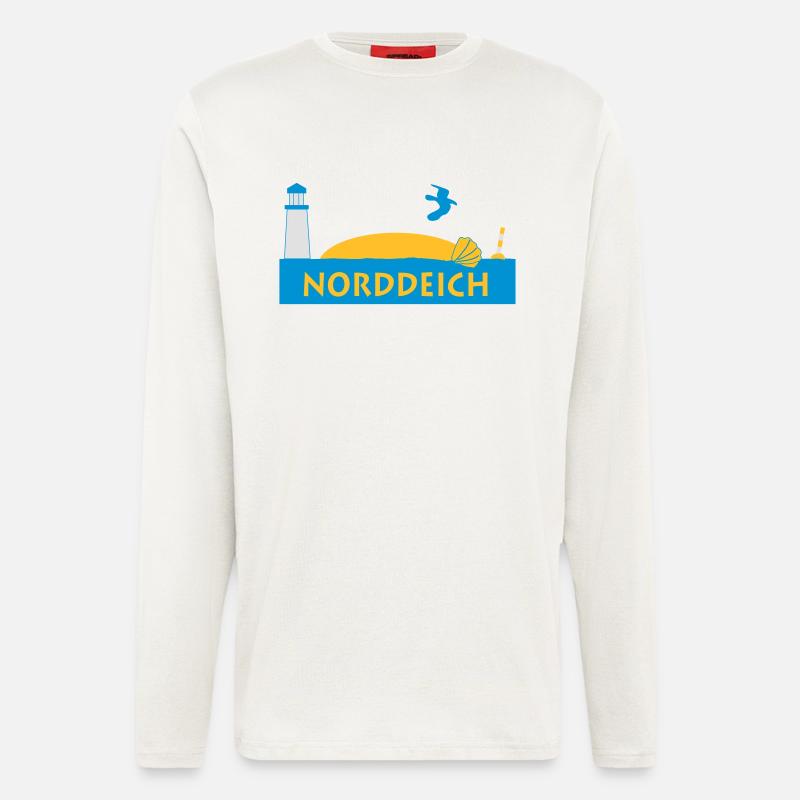 norddeich - Langarmshirt - made by SPREAD - OFF WHITE
