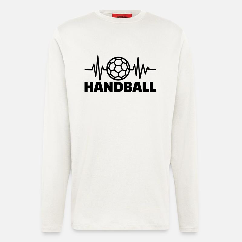 Handball - Langarmshirt - made by SPREAD  - OFF WHITE