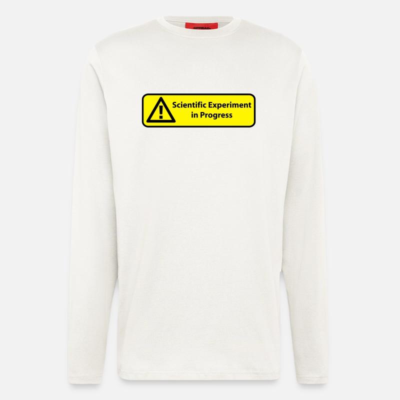 Scientific experiment in progress - Longsleeve - made by SPREAD  - OFF WHITE