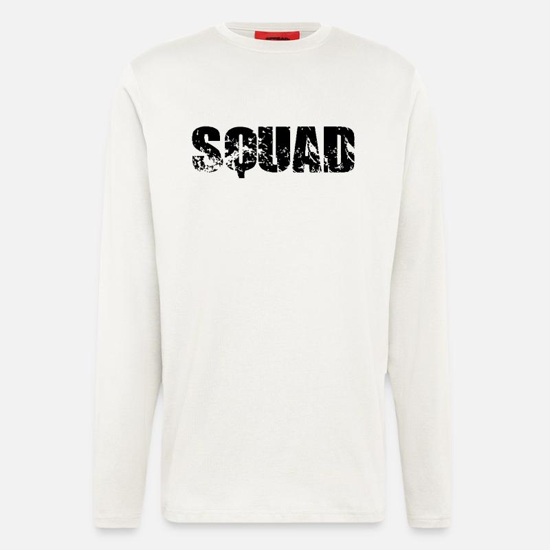 squad - Langarmshirt - made by SPREAD  - OFF WHITE