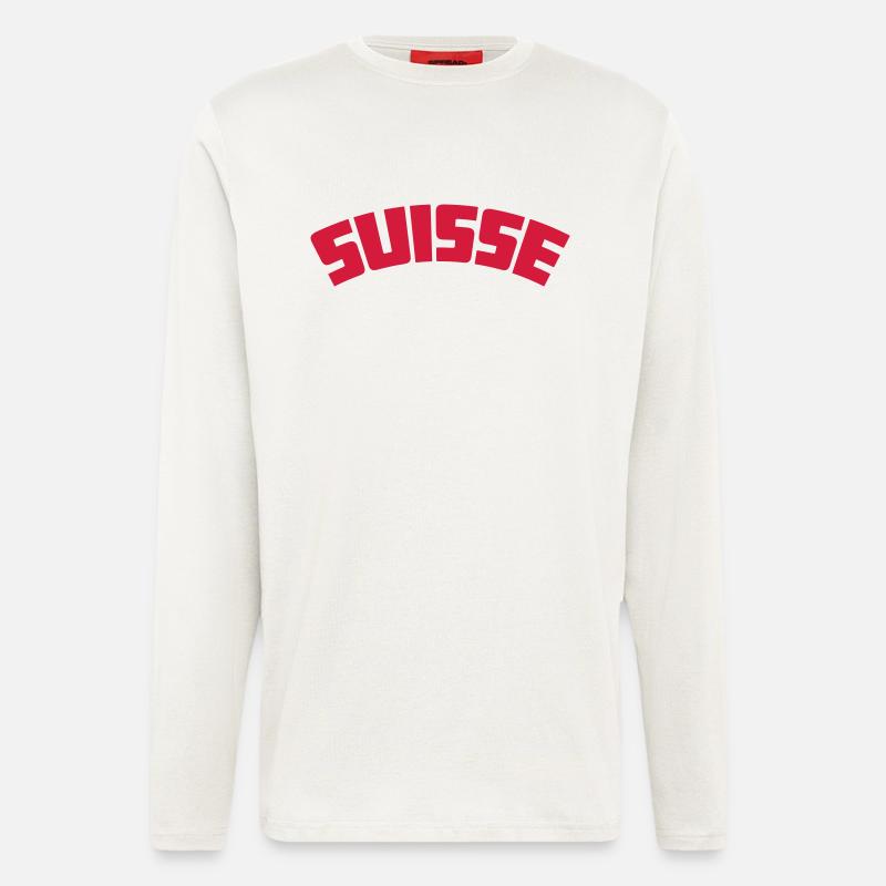 suisse - Langarmshirt - made by SPREAD  - OFF WHITE
