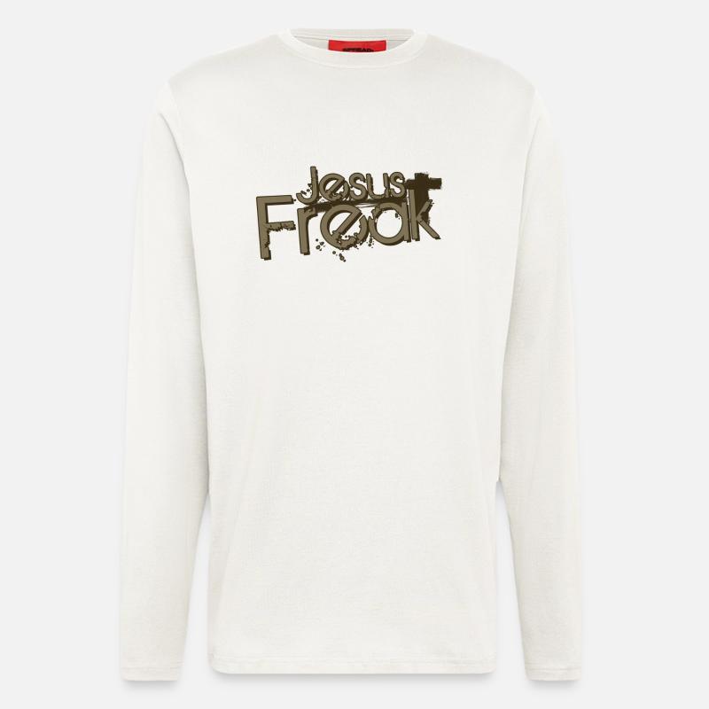 Jesus Freak - Langarmshirt - made by SPREAD  - OFF WHITE