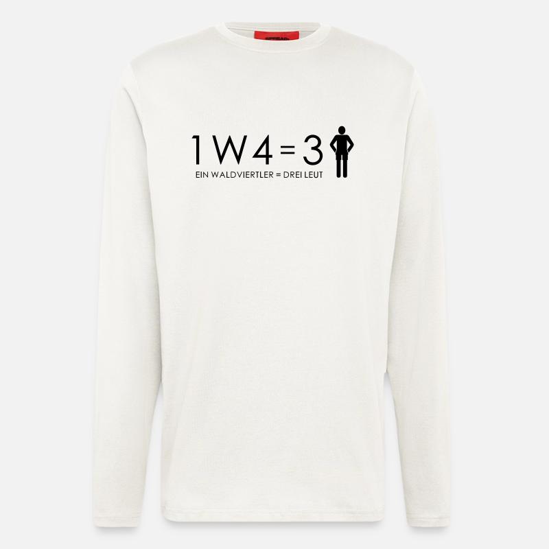 1W4 3L - Langarmshirt - made by SPREAD  - OFF WHITE