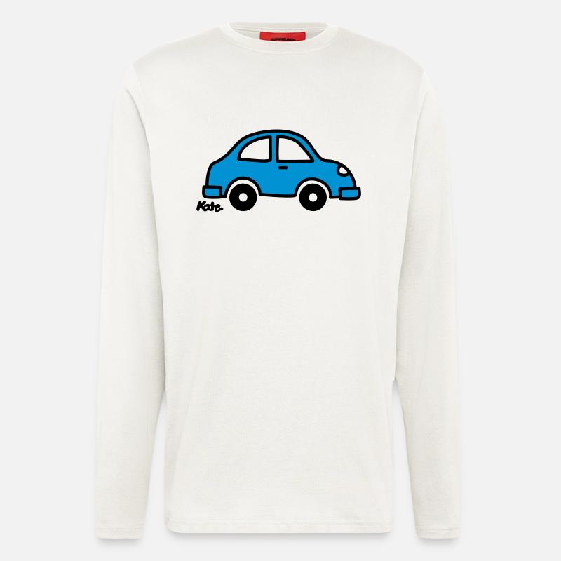 Auto (k) - Langarmshirt - made by SPREAD  - OFF WHITE