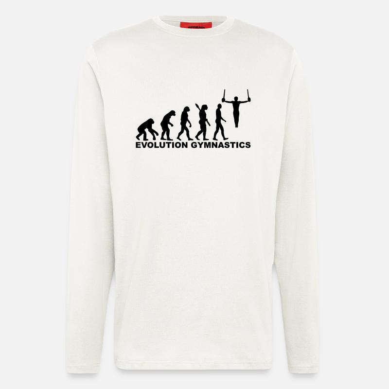 Evolution Gymnastics - Longsleeve - made by SPREAD  - OFF WHITE