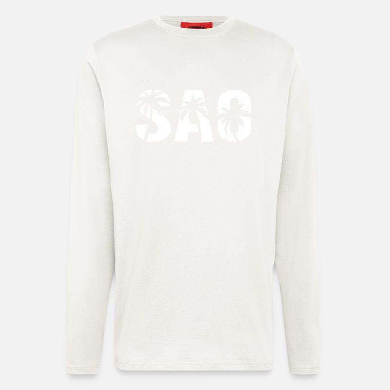 Sao Beach Palm Trees - Longsleeve - made by SPREAD - undefined