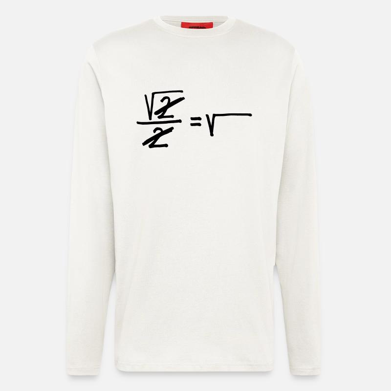 Maths - Langarmshirt - made by SPREAD  - OFF WHITE