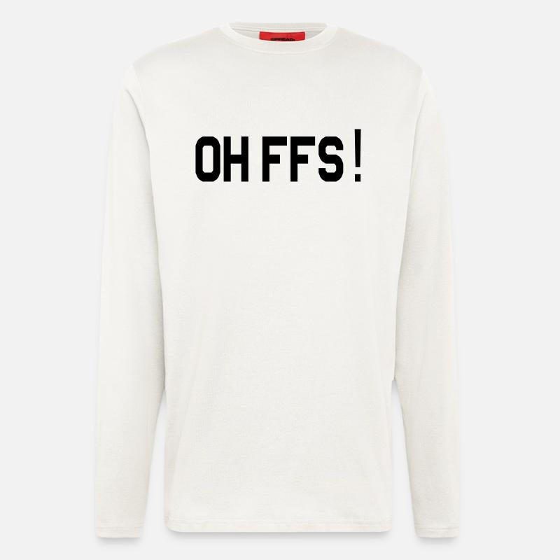 oh ffs - Langarmshirt - made by SPREAD  - OFF WHITE