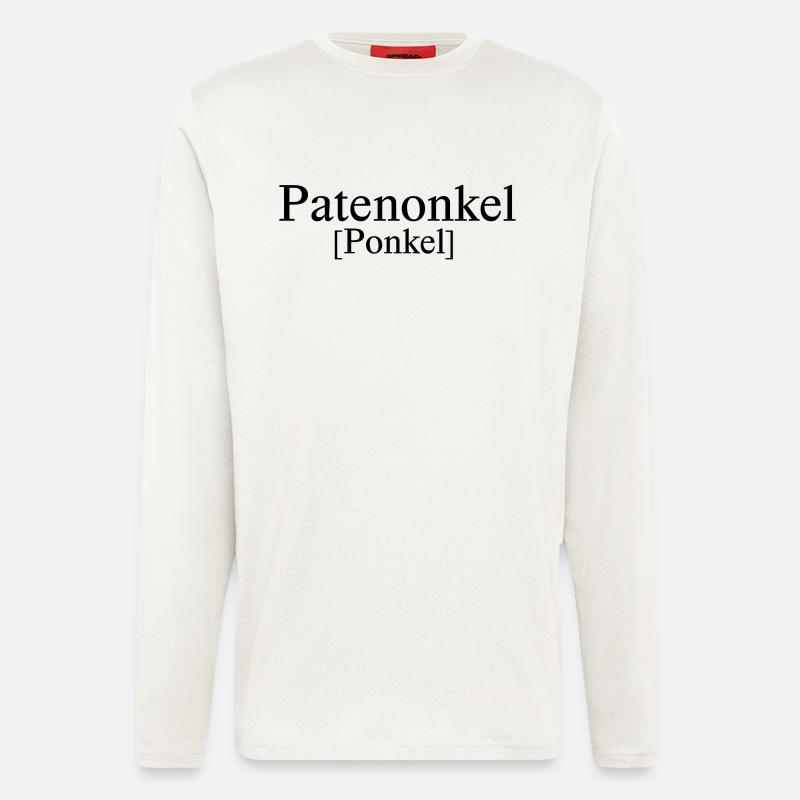 Patenonkel - Ponkel - Langarmshirt - made by SPREAD  - OFF WHITE
