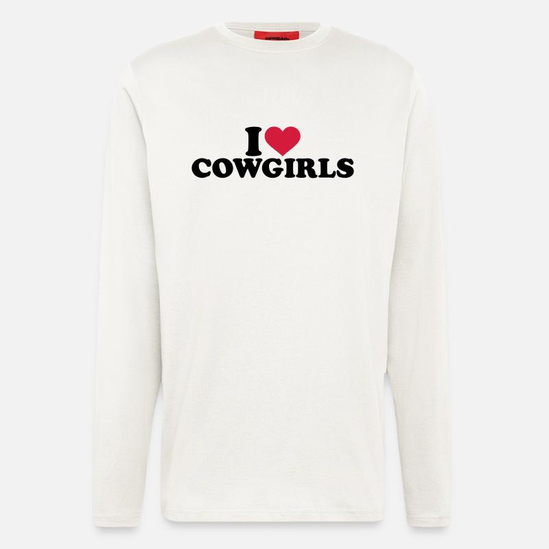 Cowboy - Langarmshirt - made by SPREAD  - OFF WHITE
