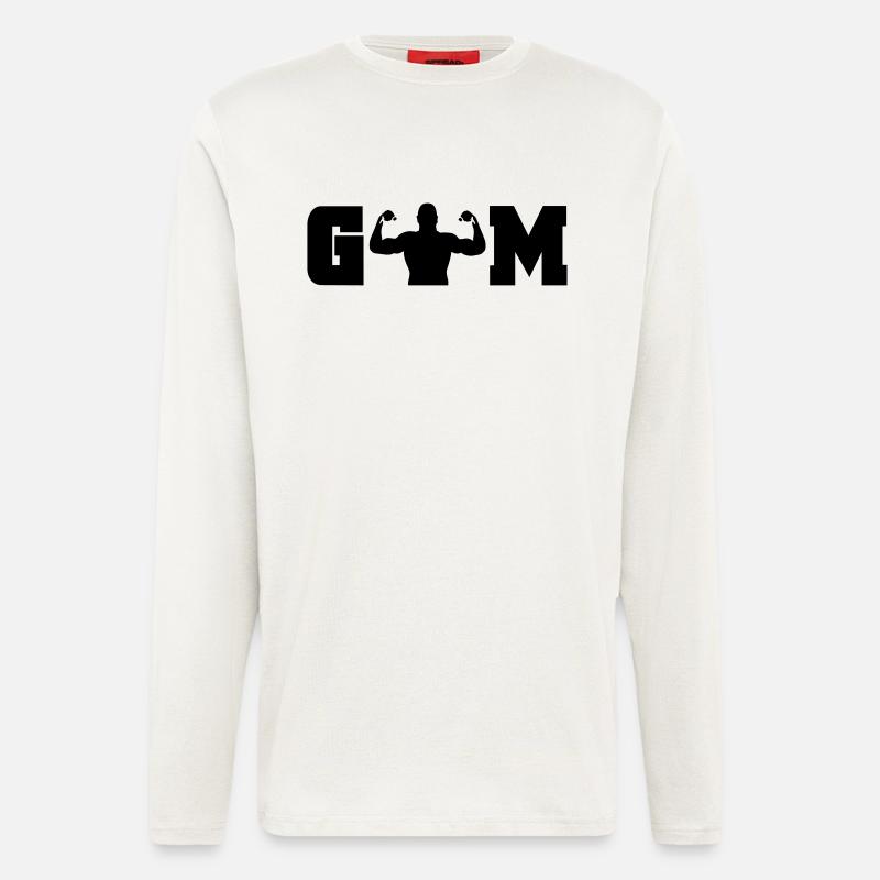 gym - Langarmshirt - made by SPREAD  - OFF WHITE