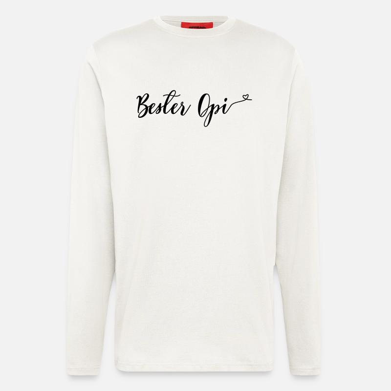bester_opi - Langarmshirt - made by SPREAD  - OFF WHITE