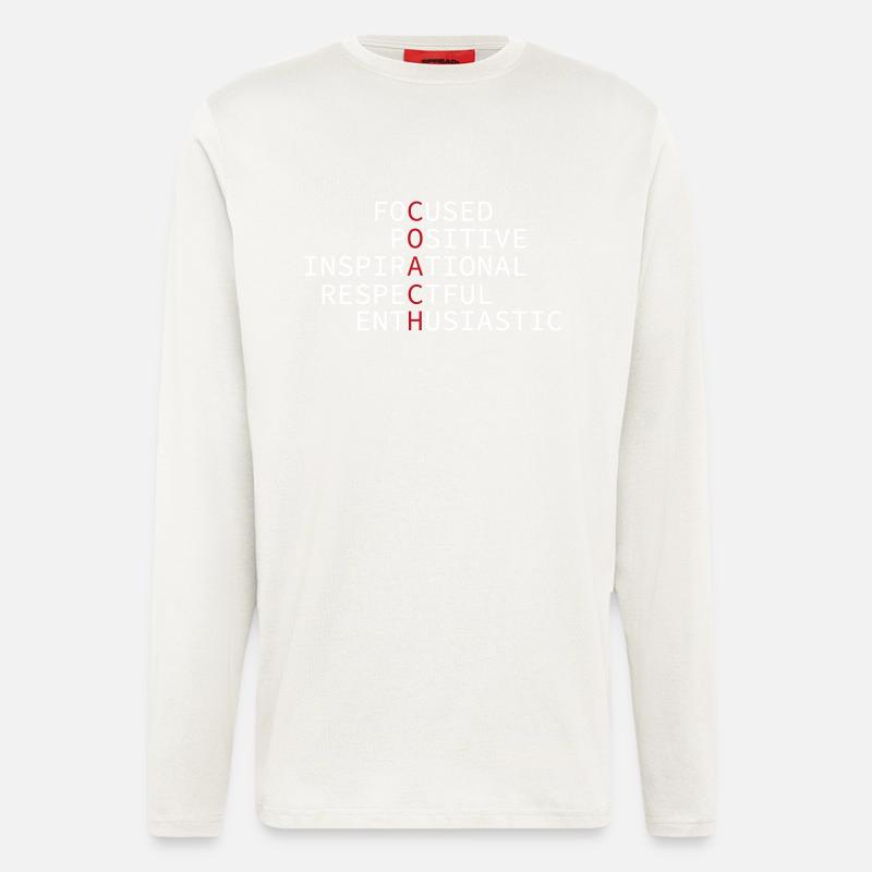 Coach - Langarmshirt - made by SPREAD  - OFF WHITE