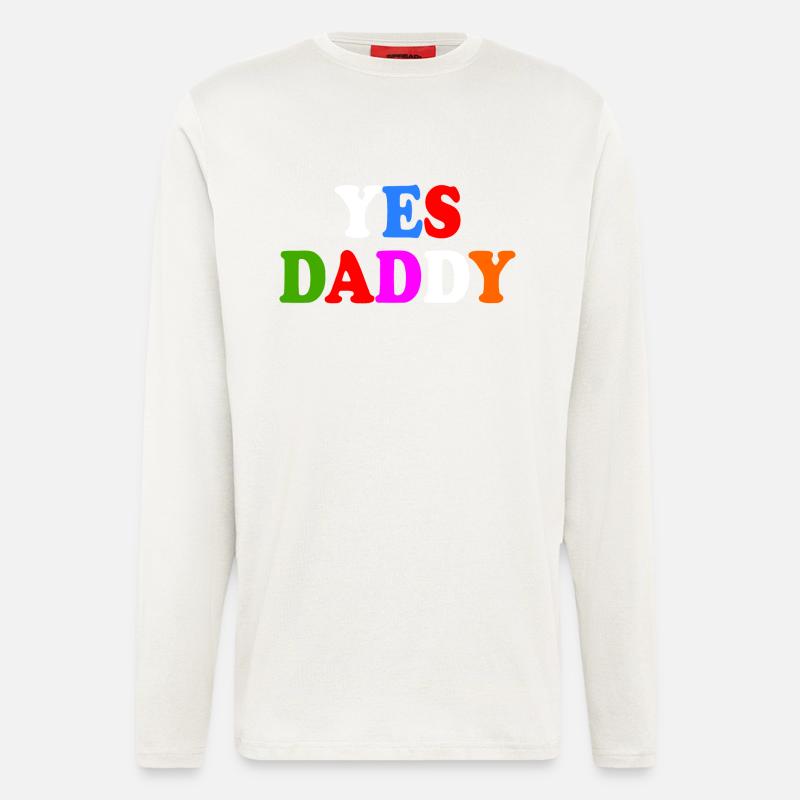 Yes daddy - Langarmshirt - made by SPREAD  - OFF WHITE