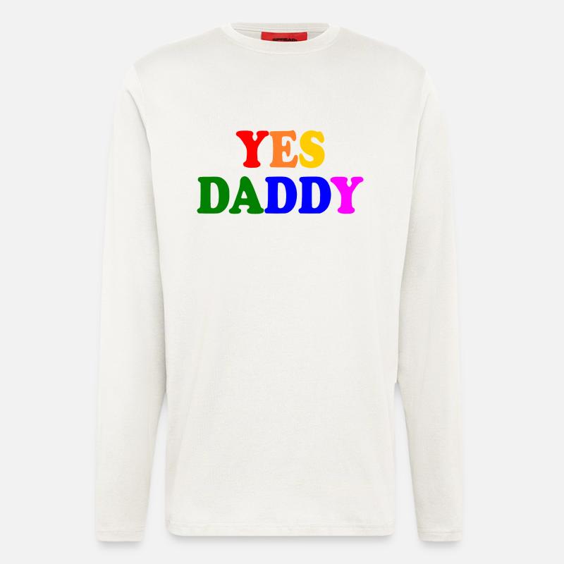 Yes daddy - Langarmshirt - made by SPREAD  - OFF WHITE