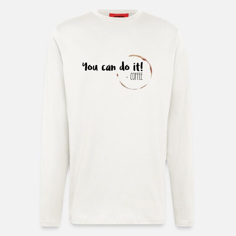 Coffee 2 - Langarmshirt - made by SPREAD  - OFF WHITE