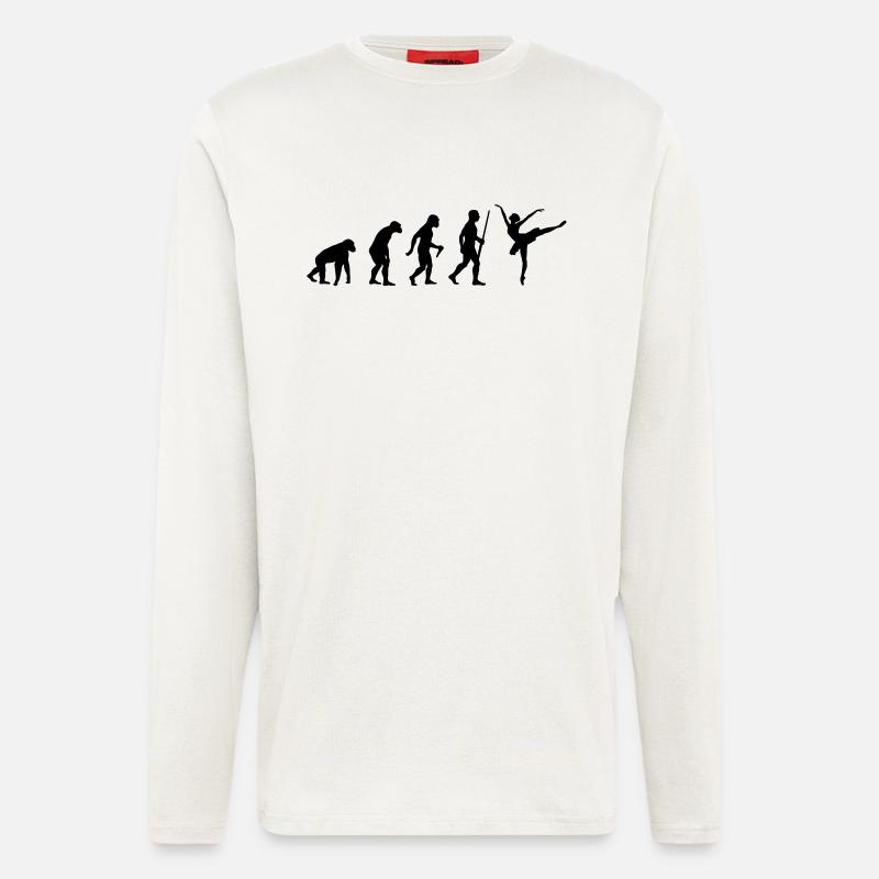 Ballett Evolution - Langarmshirt - made by SPREAD  - OFF WHITE