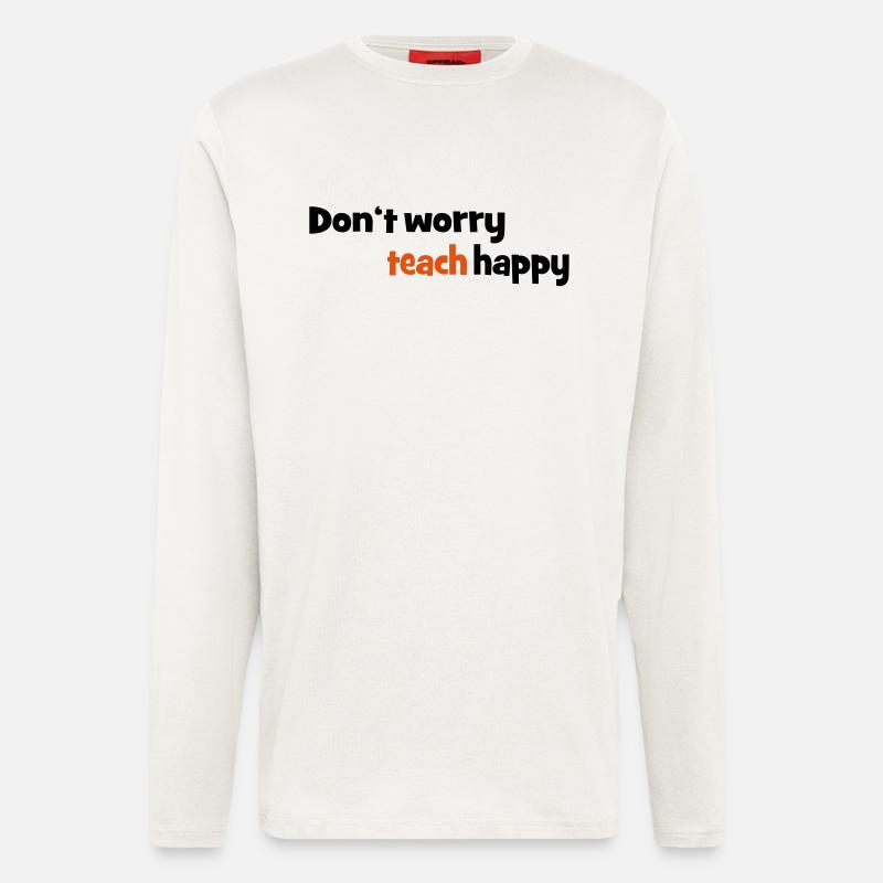 Lehrer - Langarmshirt - made by SPREAD  - OFF WHITE
