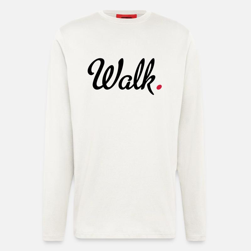 Nordic Walking - Langarmshirt - made by SPREAD  - OFF WHITE
