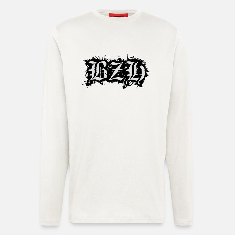 bzh - Langarmshirt - made by SPREAD  - OFF WHITE