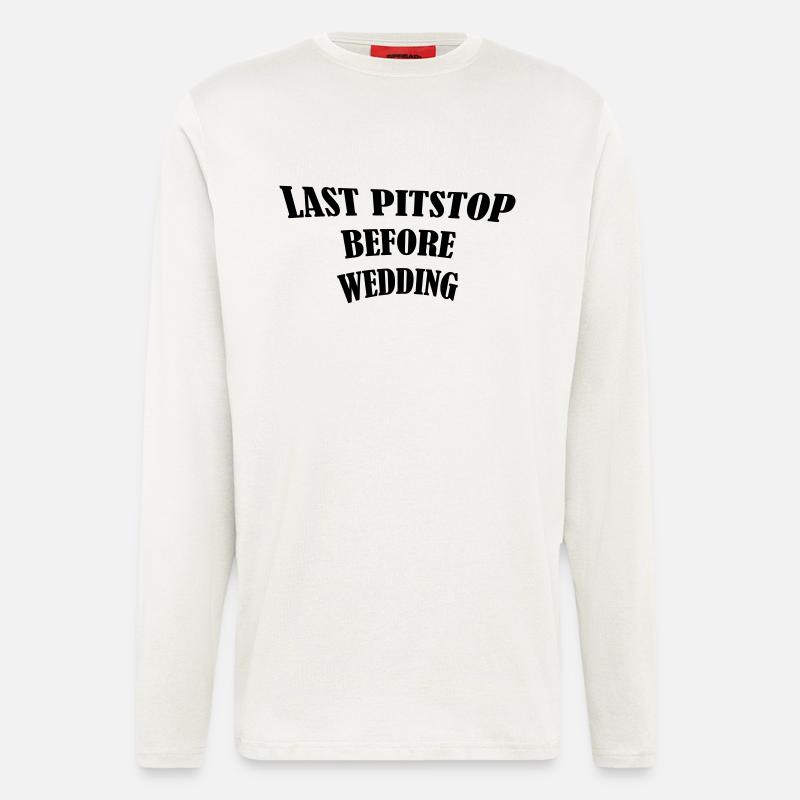 last_pitstop - Longsleeve - made by SPREAD  - OFF WHITE