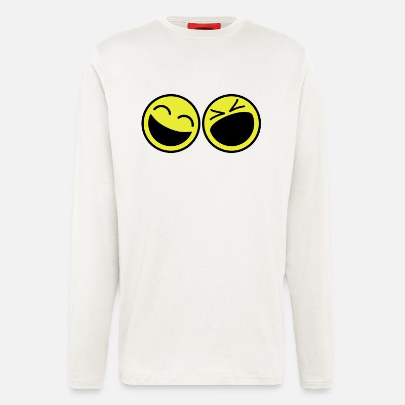 Smileys - Langarmshirt - made by SPREAD  - OFF WHITE