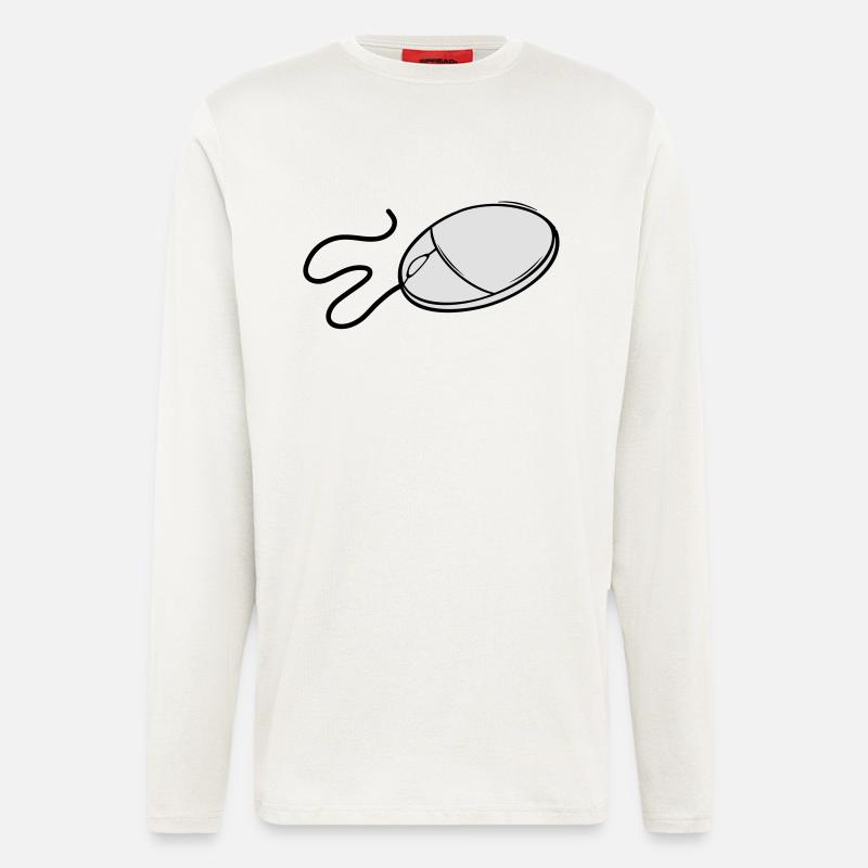 Computer Mouse - Longsleeve - made by SPREAD  - OFF WHITE
