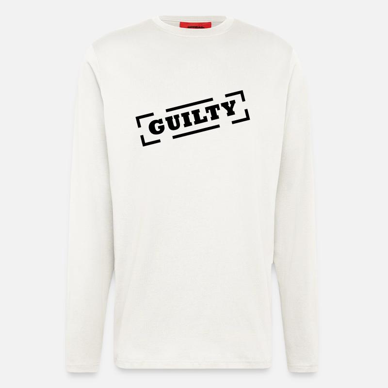 guilty - Langarmshirt - made by SPREAD  - OFF WHITE