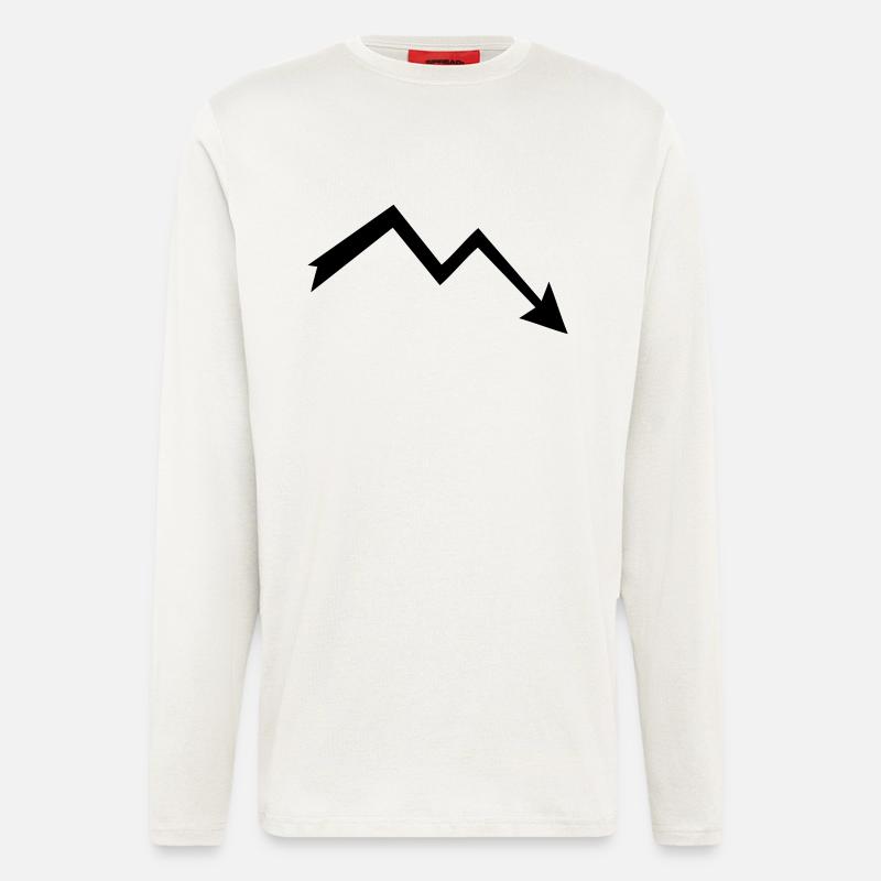 Pfeil - Langarmshirt - made by SPREAD  - OFF WHITE