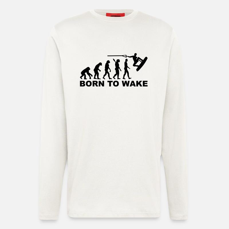 Evolution Wakeboard - Longsleeve - made by SPREAD  - OFF WHITE