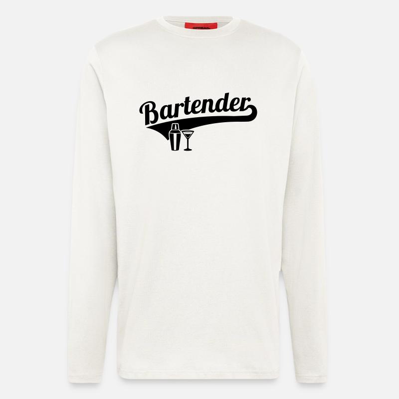 Barkeeper - Langarmshirt - made by SPREAD - OFF WHITE