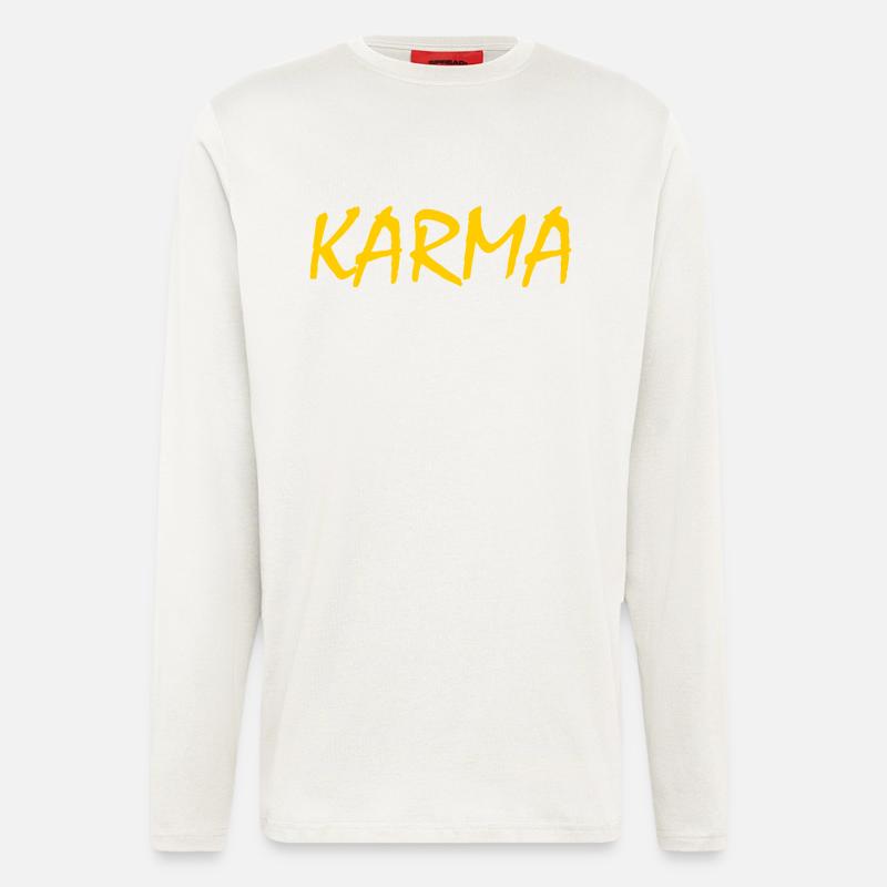 Karma - Langarmshirt - made by SPREAD  - OFF WHITE