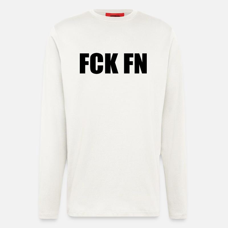 Fck fn - Langarmshirt - made by SPREAD  - OFF WHITE