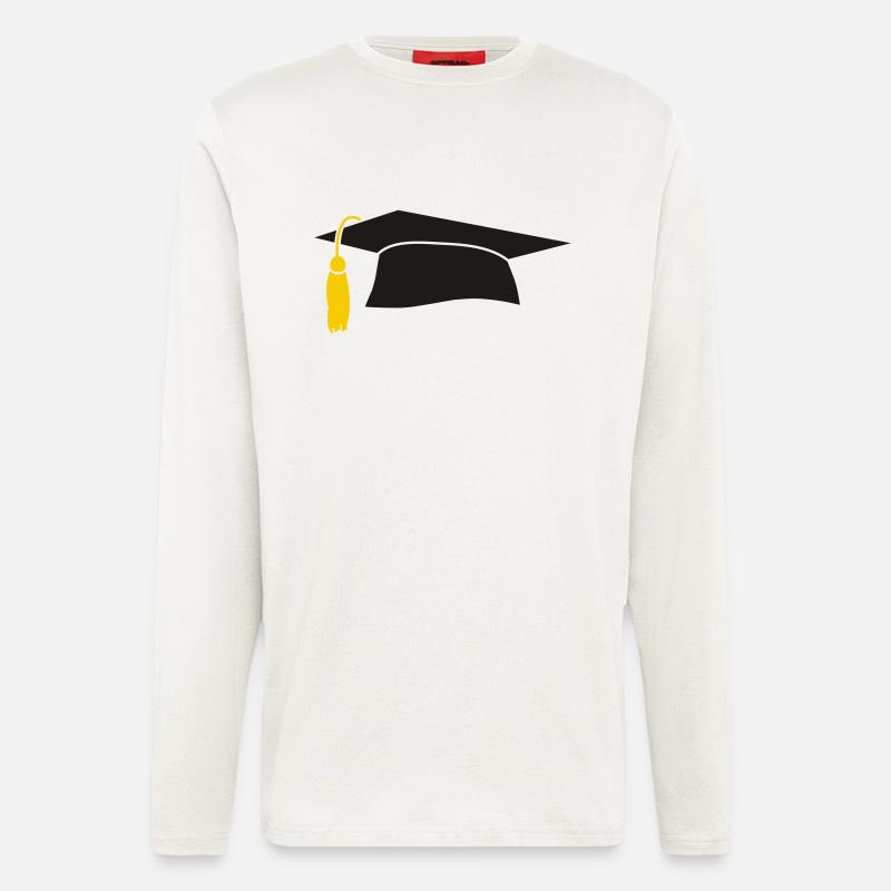 Doktorhut - Langarmshirt - made by SPREAD  - OFF WHITE