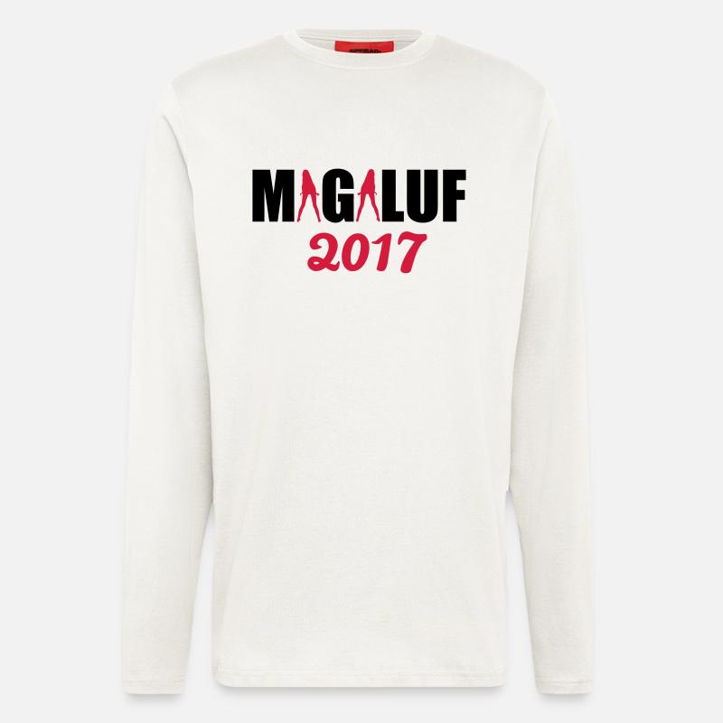 Magaluf 2017 - Langarmshirt - made by SPREAD  - OFF WHITE