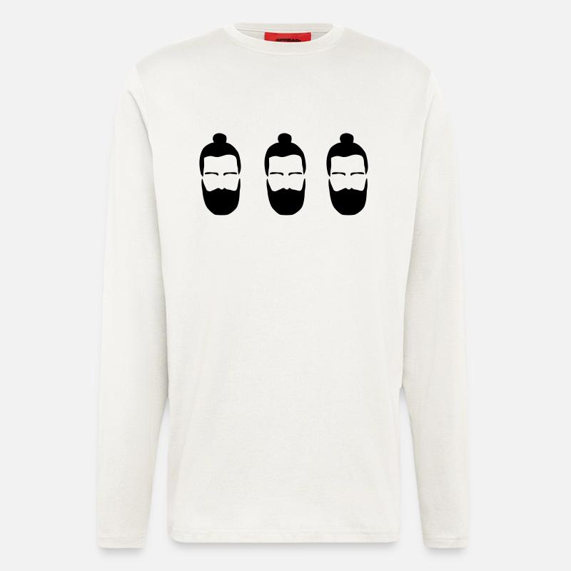 NilGuenther_HipsterKlone2 - Langarmshirt - made by SPREAD  - OFF WHITE
