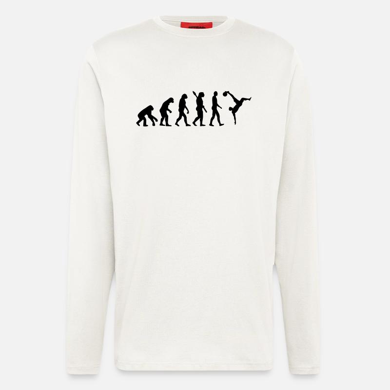 Evolution Beachsoccer - Langarmshirt - made by SPREAD  - OFF WHITE