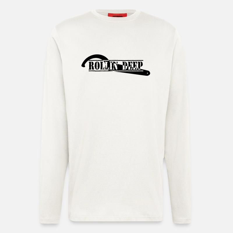 ROLLI DEEP - Manches longues bio décontracté fabriqué en UE - OFF WHITE