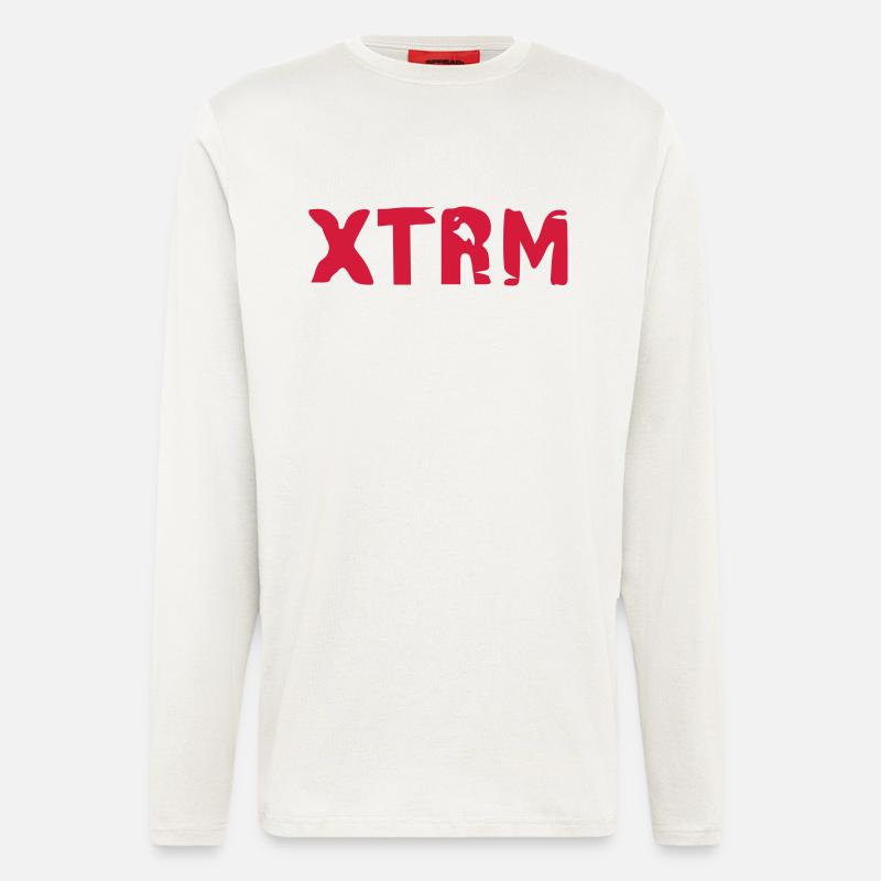 xtrm_vec_1 de - Langarmshirt - made by SPREAD  - OFF WHITE