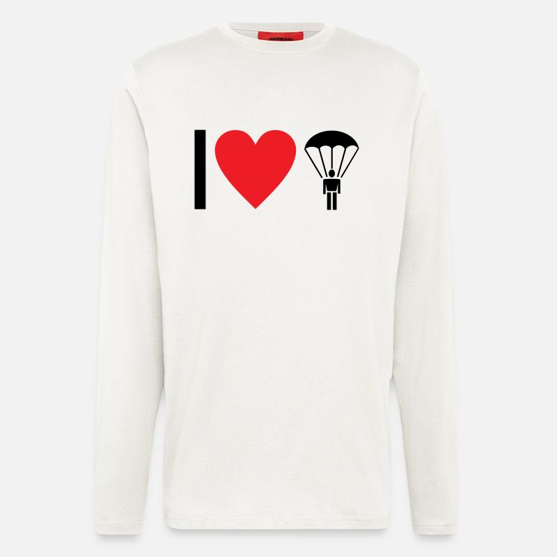 Fallschirm - Langarmshirt - made by SPREAD  - OFF WHITE