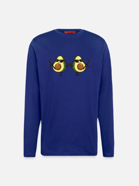 avocado karate 2 - Langarmshirt - made by SPREAD - OFF WHITE