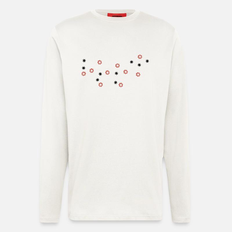 blümchen - Langarmshirt - made by SPREAD  - OFF WHITE