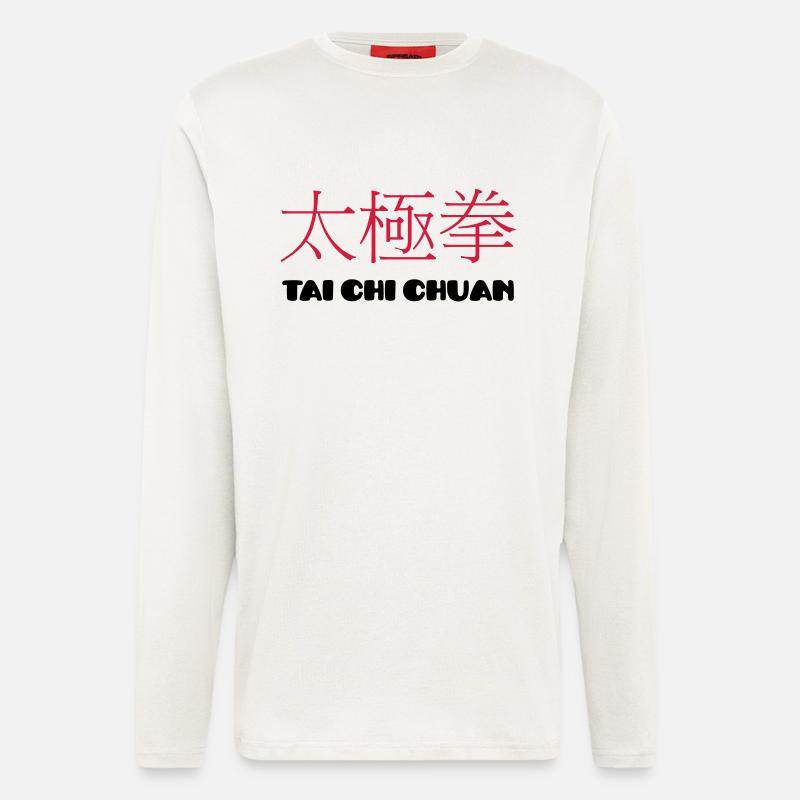 Tai Chi Chuan - Longsleeve - made by SPREAD  - OFF WHITE