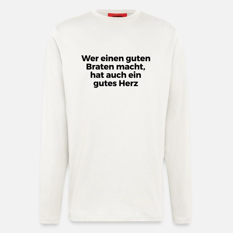 Braten - Langarmshirt - made by SPREAD - OFF WHITE