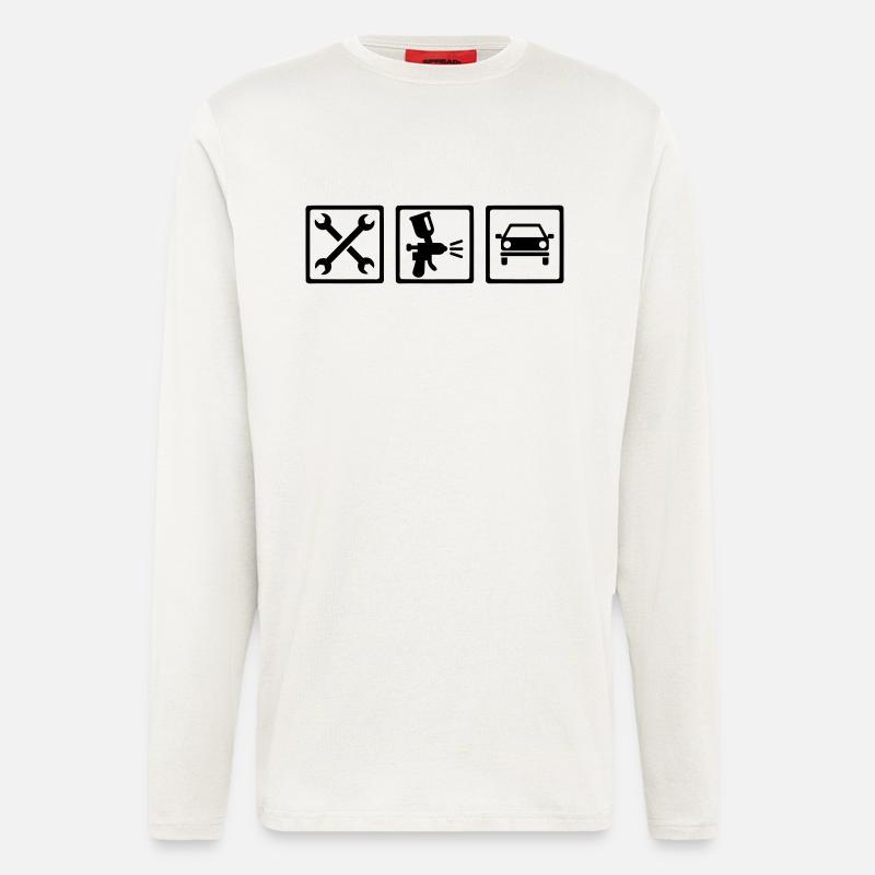 Lacquerer - Longsleeve - made by SPREAD  - OFF WHITE