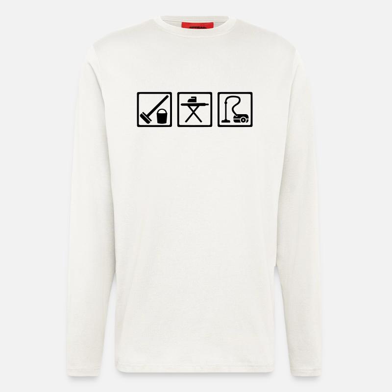 Putzen - Langarmshirt - made by SPREAD - OFF WHITE
